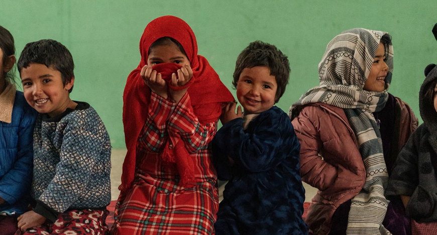 Voedselhulp voor gezinnen in Afghanistan